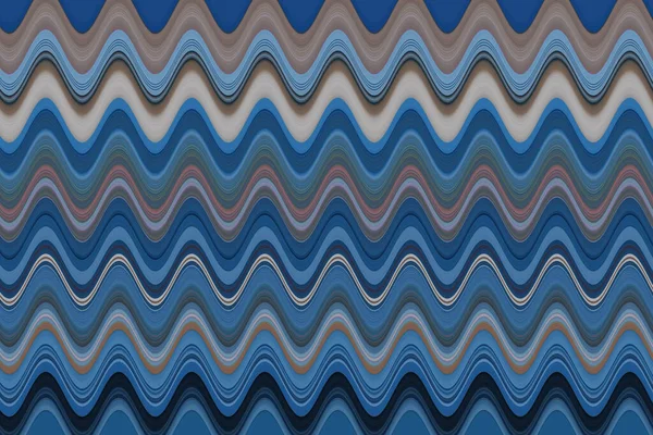 Hermoso Patrón Fondo Azul Multicolor Brillante Ilustración Abstracta Tendencia Diseño — Foto de Stock