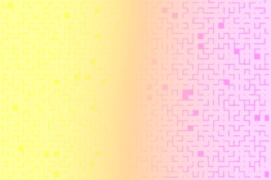 Son moda parlak arka plan sarı pembe desen