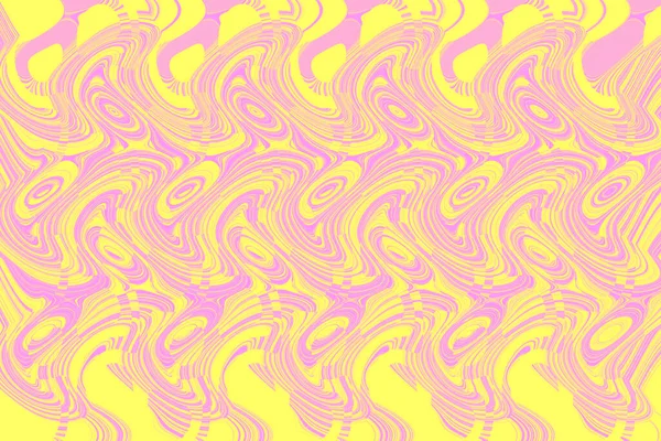 Trendige Helle Hintergrund Gelb Rosa Muster — Stockfoto