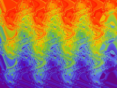 güzel parlak gökkuşağı arkaplan deseni, soyut çizim eğilimi, moda parlak renkler tasarımı