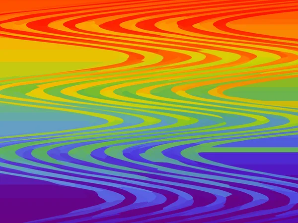 Hermoso Patrón Fondo Arco Iris Multicolor Brillante Ilustración Abstracta Tendencia — Foto de Stock