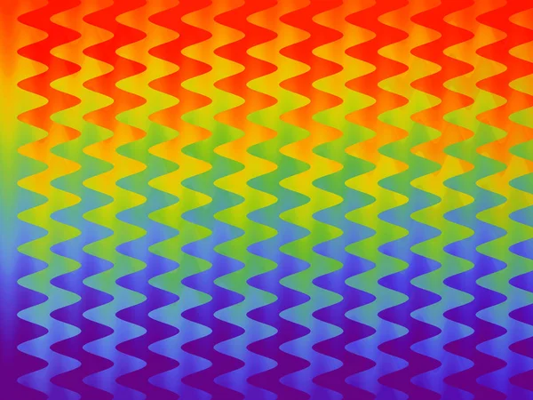 Mooie Heldere Veelkleurige Regenboog Achtergrond Patroon Trend Abstracte Illustratie Trendy — Stockfoto