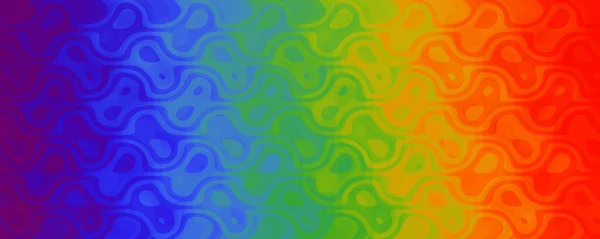 Bello Luminoso Multicolore Arcobaleno Modello Sfondo Tendenza Astratto Illustrazione Trendy — Foto Stock