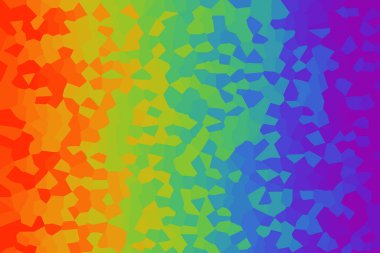  güzel parlak çok renkli arkaplan deseni, soyut illüstrasyon eğilimi, farklı doymuş gökkuşağı renklerinde moda tasarımı