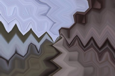 Doymuş kahverengi çok renkli arkaplan, parlak ilginç tasarım süper açık mavi soyut çizim gri desen