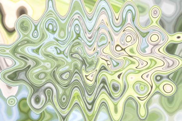 トレンディーな豊かな抽象パターン異なる色合いの緑のトレンディーなイラスト — ストック写真