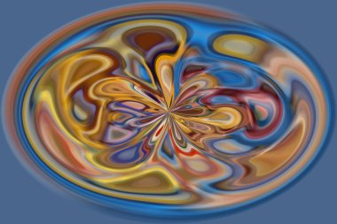  Doymuş kahverengi çok renkli arkaplan, parlak ilginç tasarım süper açık mavi soyut çizim gri desen