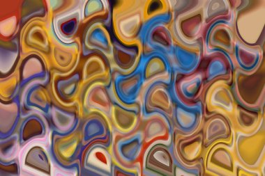  Doymuş kahverengi çok renkli arkaplan, parlak ilginç tasarım süper açık mavi soyut çizim gri desen