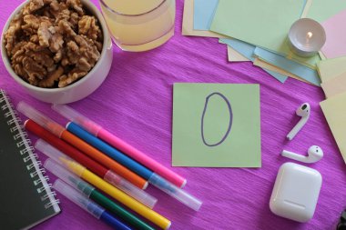  Etiketlere ve notlara yazmak için bir sürü açık alan ve notlar üzerine sözcükler