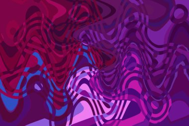 Zengin moda pembe çok renkli arka plan, parlak ilginç tasarım süper fuşya soyut illüstrasyon mor desen