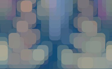 Sıra dışı bir çizimin tasviri soyut mavi arkaplan