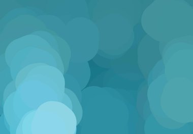 Sıra dışı bir çizimin tasviri soyut mavi arkaplan