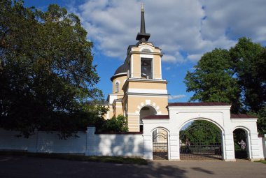 Tarkhanakh'taki Başmelek Michael Kilisesi. Lermontovo köyü. Penza bölgesi. Rusya