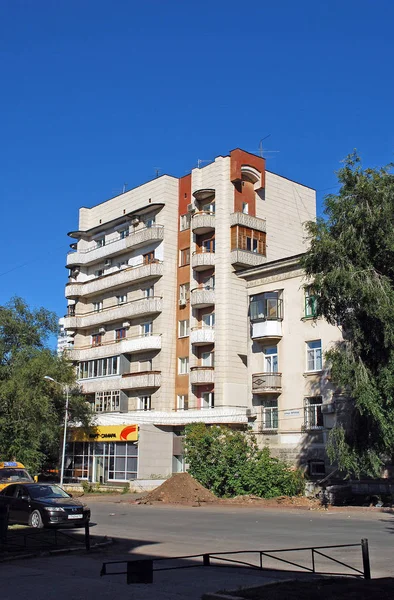 Casa Rua Frunze Cidade Samara Rússia — Fotografia de Stock