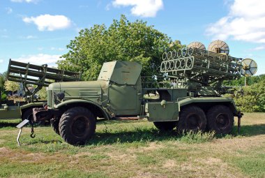 Bm-31 Andryush Zil üssü 157 üzerinde. K.G. Sakharov Teknik Müzesi. Togliatti şehri. Rusya.