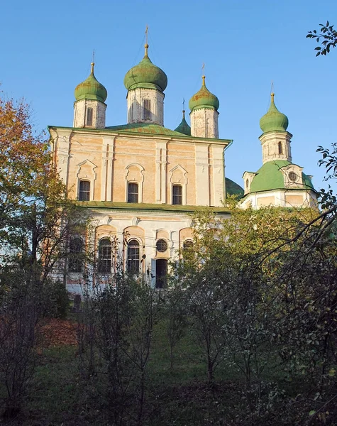 假设大教堂 戈里茨基的装饰修道院 佩雷斯拉夫 扎莱斯基俄罗斯 — 图库照片