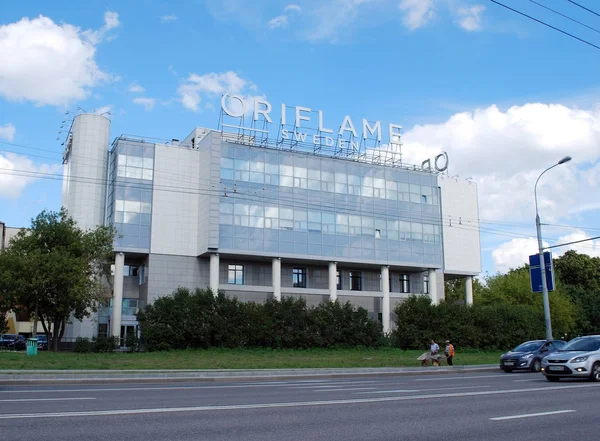 Bâtiment Oriflame Suède Sur Khamovnichesky Val Street Ville Moscou Russie — Photo