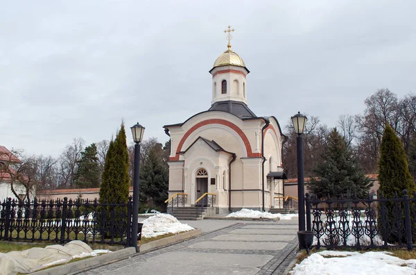Şapel Manastır Optina Pustyn Kozelsk Şehri Rusya — Stok fotoğraf