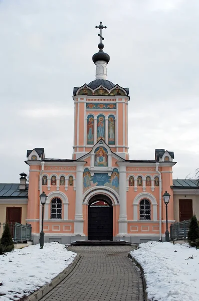 Gate Monastery Ioann Forerunner Optina Pustyn City Kozelsk Russia — Stock Photo, Image