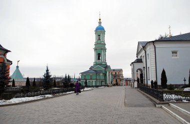 Vjyfcnshm Optina Pustyn. Kozelsk' te. Kaluga bölgesi. Rusya.