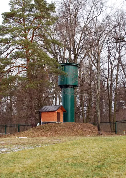 Torre Água Perto Mosteiro Optina Pustyn Kozelsk Região Kaluga Rússia — Fotografia de Stock