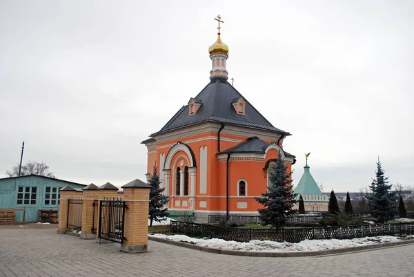 Stad Kozelsk Optina Pustyn Kerk Van Transfiguratie — Stockfoto