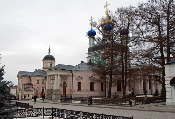 Vvedensky Katedrali Optina Pustyn Kozelsk — Stok fotoğraf