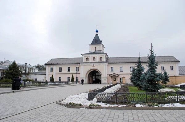 Kozelsk Optina Pustyn Sacred Southern Gate — Stock Photo, Image