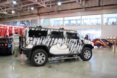 hummer H2 (gmt 840) Crocus Expo 2012'de