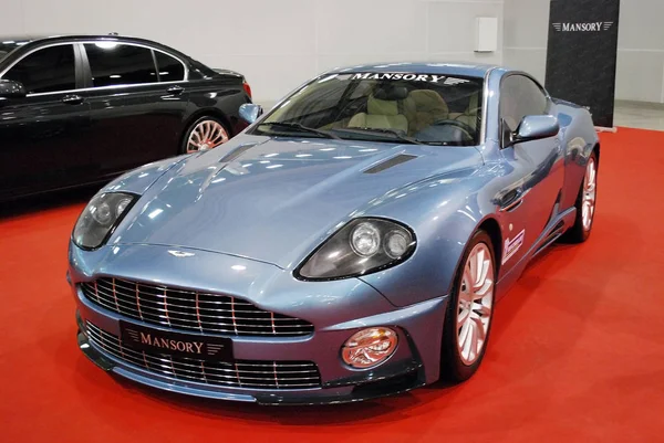 Aston Martin Db7 Vantage Samochód Strojenia Mansory Crocus Expo 2012 — Zdjęcie stockowe