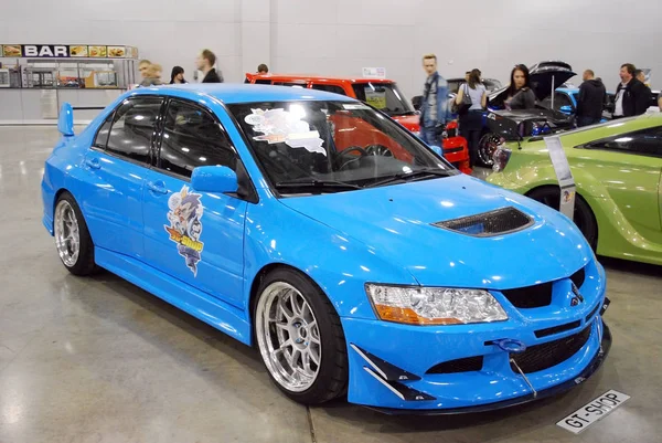 Mitsubishi Lancer Evolution Viii Auf Der Crocus Expo 2012 — Stockfoto