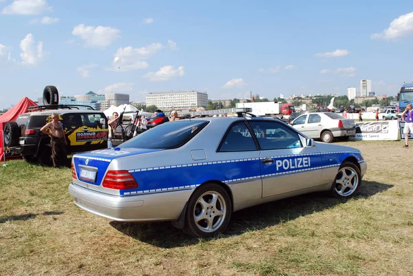 Oficial Policía Mercedes Benz Autoexótica 2010 Tushino Moscú Rusia — Foto de Stock