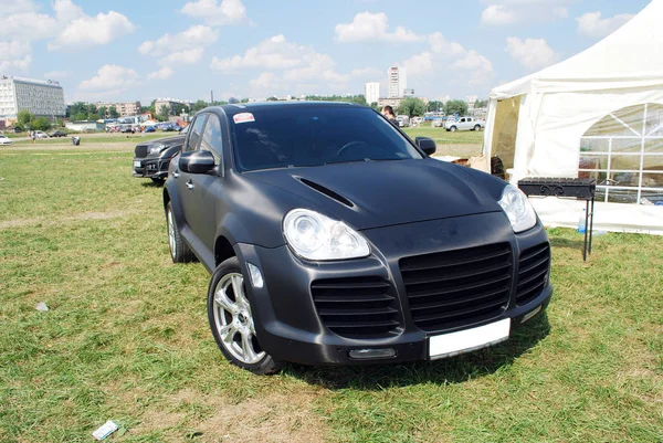 Black Crossover Premium Autoexotics 2010 Moscú Rusia — Foto de Stock