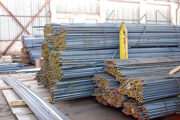 The stock of iron at the metal