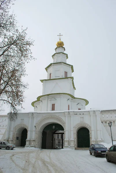 Церковь Ворот Новом Иерусалимском Монастыре Истра — стоковое фото