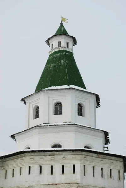 Monasterio Nueva Jerusalén Día Helado Invierno Ciudad Istra Región Moscú — Foto de Stock