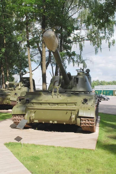 Military Equipment Museum Technology Vadim Zadorozhny Village Arkhangelsk Krasnogorsk District — Stock Photo, Image