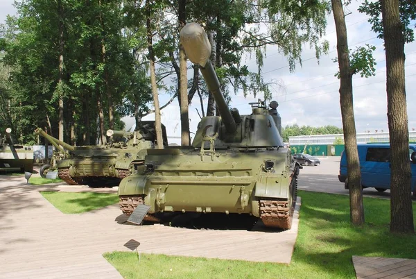 Military Equipment Museum Technology Vadim Zadorozhny Village Arkhangelsk Krasnogorsk District — Stock Photo, Image