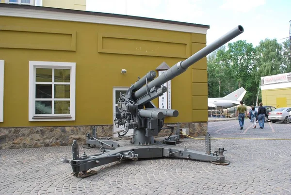 Aircraft Gun Museum Voor Militair Materieel Arkhangelsk — Stockfoto