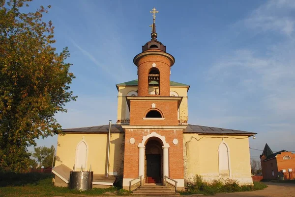 Igreja Natividade Virgem Maria Abençoada Aldeia Kolyubakino Distrito Ruza Região — Fotografia de Stock