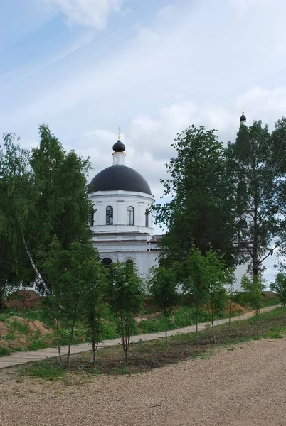 Kostel Svatého Mikuláše Nedaleko Vesnice Mansurovo Okrese Istra Moskevský Region — Stock fotografie