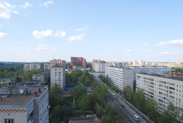 City Istra Våren Klar Dag — Stockfoto