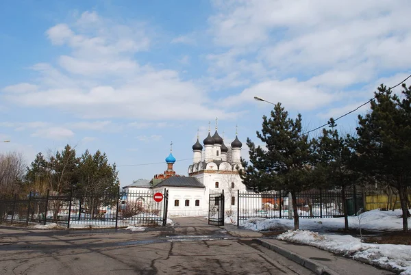 Kerk Van Voorbede Van Maagd Het Zuiden Van Tushino Moskou — Stockfoto