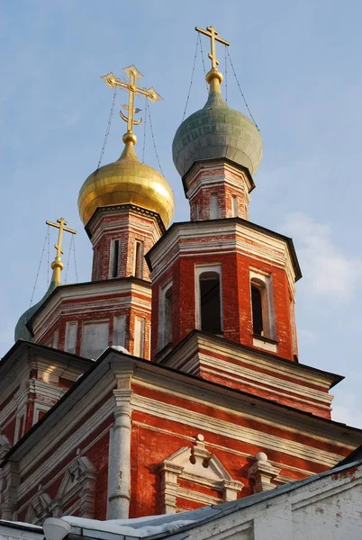 Kerk Van Voor Spraak Mariinsky Chambers Novodevichy Convent Moskou — Stockfoto