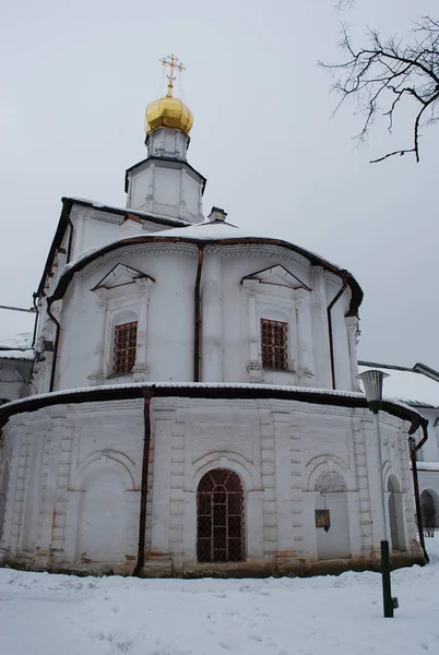 Nowy Klasztor Jerozolimski Miasta Istra Rosja — Zdjęcie stockowe