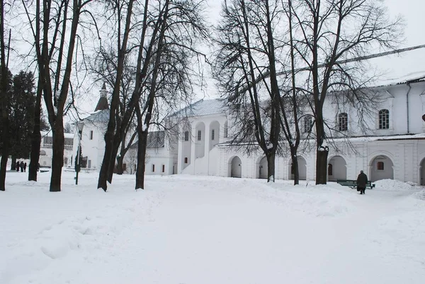 New Jerusalem Monastery Winter Landscape City Istra Moscow Region Russia — Stock Photo, Image