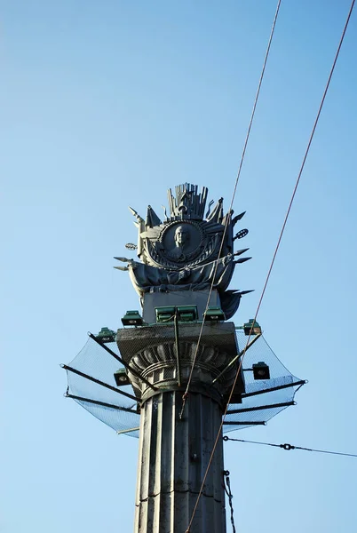 Sankt Petersburg Russland Juni 2013 Stella Der Böschung Nahaufnahme — Stockfoto