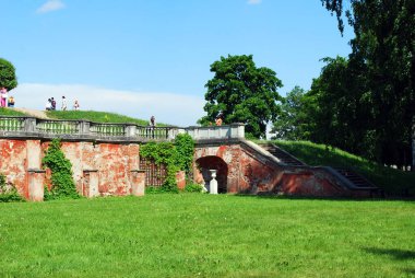 Peterhof Kasabası. - Rusya. 8 Haziran 2013. Müze malı 