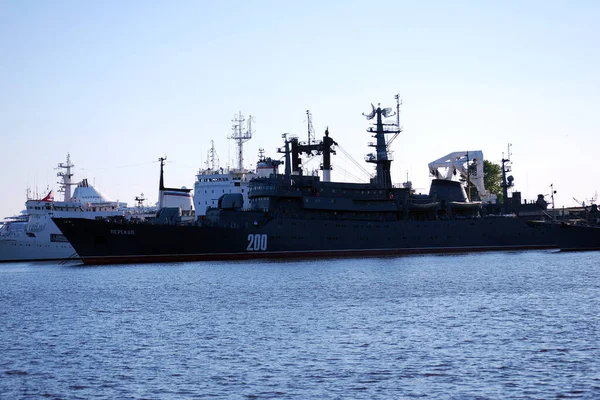 Kronstadt City Russie Juin 2013 Navire Periscope Trouve Dans Port — Photo