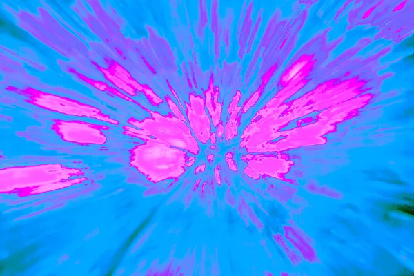 Creative Abstract Background Reminding Burst Full Dynamics Blue Magenta Violet — Stock Photo, Image